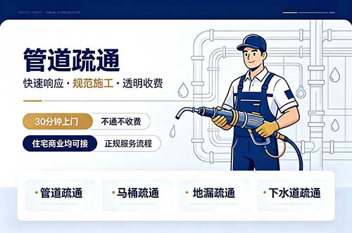 塘沽管道疏通