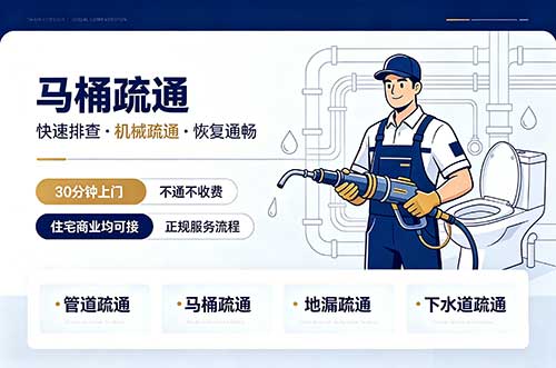 塘沽马桶疏通
