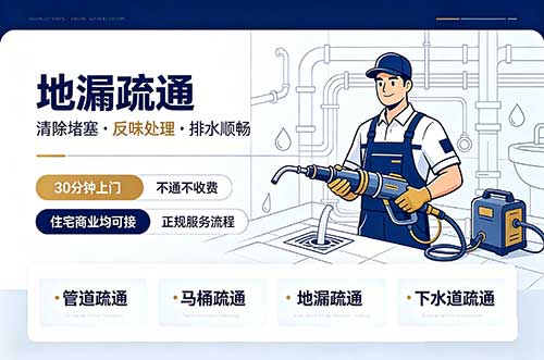 塘沽地漏疏通
